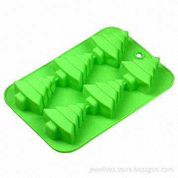 Silicone Cake Molds in Christmas Tree Shape